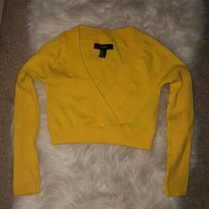 Cropped sweater